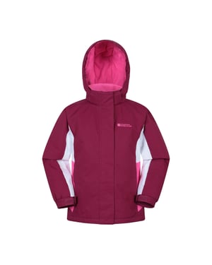 Mountain Warehouse Honing ski-jas voor kinderen (Druif)