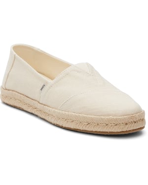 TOMS Alpargata Rope 2.0 Katoenen Dames Natuurlijke Sandalen