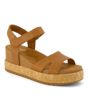 TOMS Alana Textiel Dames Bruine Suiker Sandalen