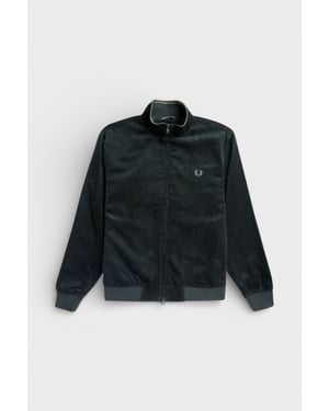 Fred Perry Brentham Corduroy Jas Nachtgroen