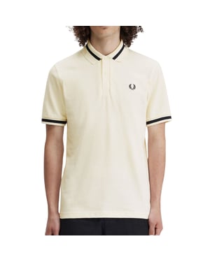 Fred Perry Light Oyster Poloshirt