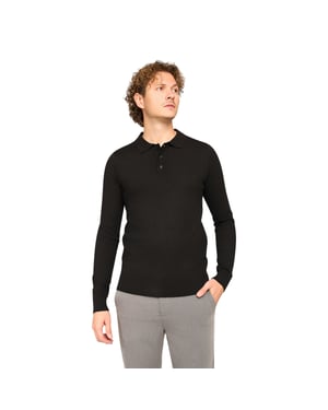Solution Trui Ralf Polo Knit Zwart