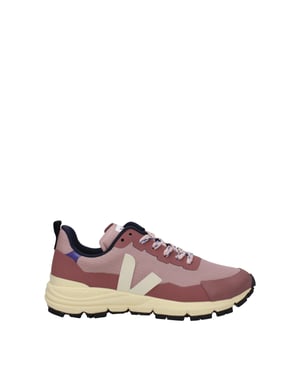Veja Roze Stoffen Sport Sneakers