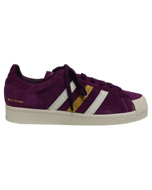 Adidas x Wales Bonner Jabbar lage sneakers in paars suède