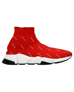 Balenciaga Speed sneakers in rood polyester