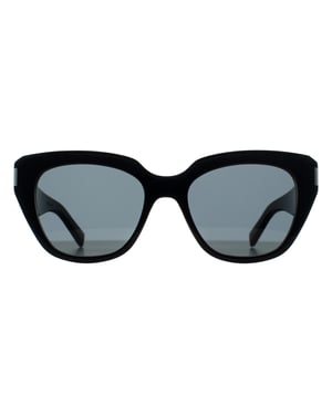 Saint Laurent Vierkant Vrouwen Zwart Grijs SL 827