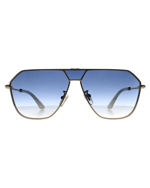 Police Aviator Heren Glimmend Roze Goud Blauw Gradiënt SPLL89 Horizon 8