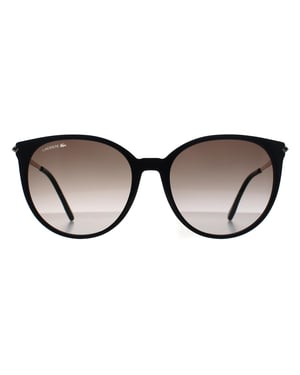Lacoste Ronde Dames Zwart Grijs Kleurverloop L928S