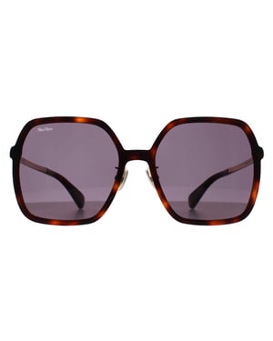 Max Mara Vierkant Dames Donker Havana Rook Grijs MM0059-D