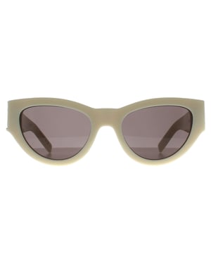 Saint Laurent Katoog Dames Ivoor Grijs SL M94