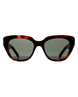 Saint Laurent Vierkant Dames Havana Grijs SL 827