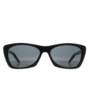 Saint Laurent Rechthoek Dames Glimmend Zwart Grijs SL 613
