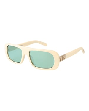 GCDS Beige Acetaat Zonnebril