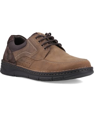 Hush Puppies Franklin Veterschoenen Leer Heren Tan Loafers