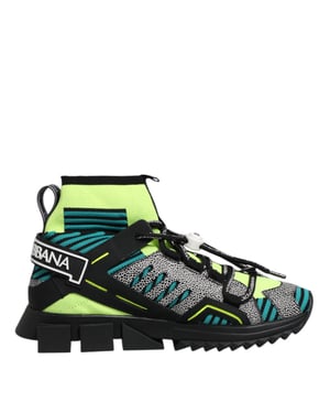 Dolce & Gabbana Multicolor Sorrento Sokken Heren Sneakers Schoenen