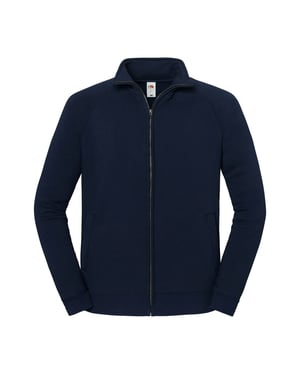 Fruit of the Loom Unisex Volwassen Iconic Premium Sweaterjack (Diep Marineblauw)