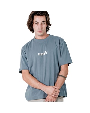 Heren Oversized Katoenen Korte Mouwen T-Shirt Little Core Puffy SPRB3500
