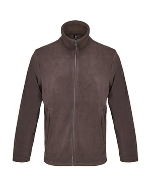SOLS Unisex Microfleece Jas voor volwassenen (Donkere chocolade)
