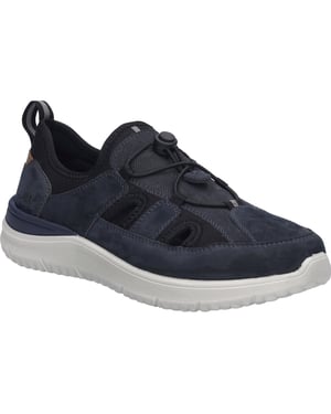 JOSEF SEIBEL Heren Lage schoen Wales 02 in blauw
