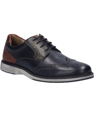 JOSEF SEIBEL Heren Lage schoen Stuart 07 in blauw