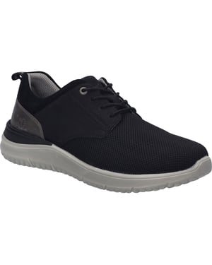 JOSEF SEIBEL Heren Lage schoen Wales 03 in zwart
