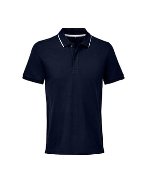 SOLS Unisex Volwassen Palermo Polo Shirt (Frans Marineblauw/Wit)