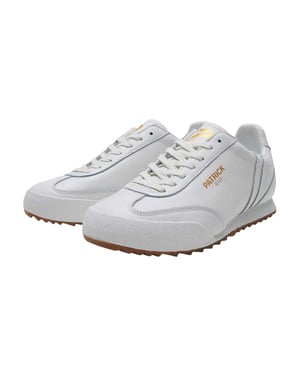 Patrick Mens Rio Lederen Hardloopschoenen (Wit)