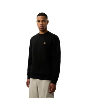 Patrick Mens Oscar Crew Neck Sweatshirt (Zwart)