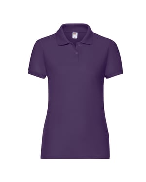 Fruit of the Loom Dames/dames Poloshirt (Paars)