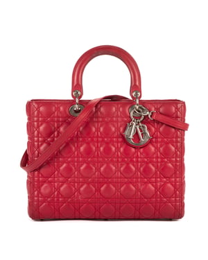 Lady Dior Large Handtas