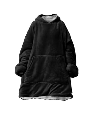 "Pure Black" Knuffeltrui Huggie