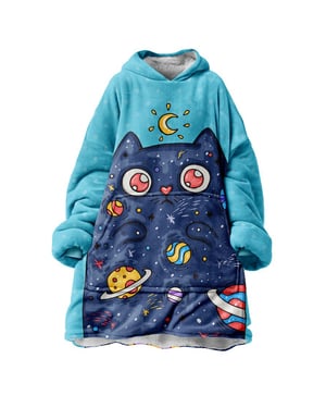 "Space Cat fm" Knuffeltrui Huggie