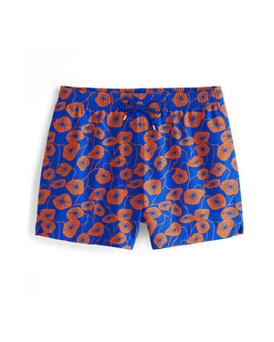 "Flora Blue" Zwemshorts