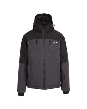 Trespass Heren Nixon DLX Ski jas (Donkergrijs)