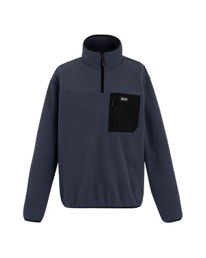 Regatta Heren Frankie Half Zip Fleece Top (Marineblauw)