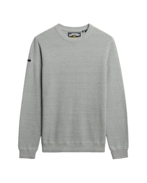 Superdry Katoenen Textuur Trui Gebreide Trui