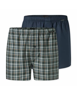 Schiesser Webware Woven Boxer Shorts