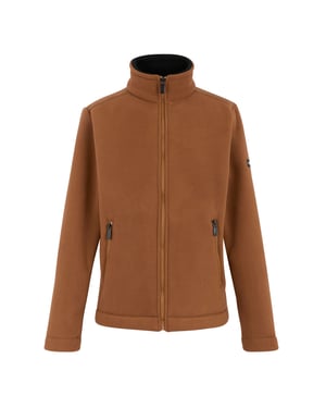 Regatta Heren Garrian II Full Zip Fleece Jacket (Geglazuurde Gember/Zwart)