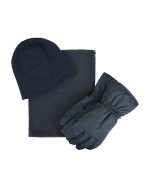 Mountain Warehouse Heren Hoeden Handschoenen En Sjaal Set (Marine)