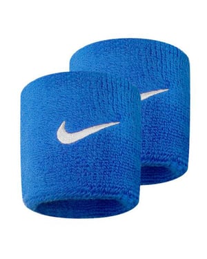 Nike Unisex Volwassenen Swoosh Polsband (Set van 2) (Koningsblauw)