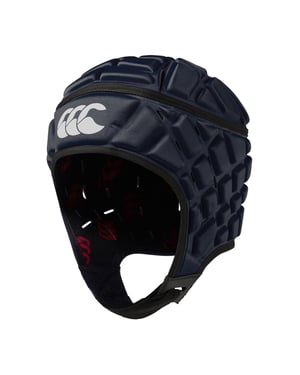 Canterbury Rugby Hoofdbeschermer met Raze-logo voor jongens (Marine)