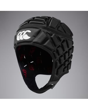 Canterbury Heren Raze Logo Rugby Hoofdbeschermer (Zwart)