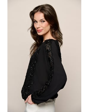 Haisley Top Zwart