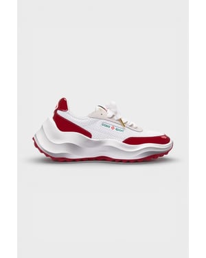 Casablanca Atlantis Heren Sneaker Wit/Rood