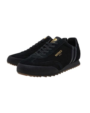 Patrick Mens Rio Suède Sneakers (Zwart/Monochroom)