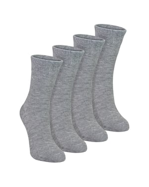 4-Pack Kinderen Jongens Meisjes Bamboe Sensorische Sokken Zacht Ademend Comfortabele Pasvorm