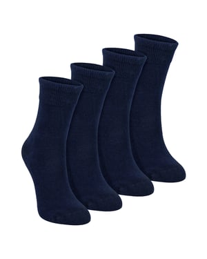 4-Pack Kinderen Jongens Meisjes Bamboe Sensorische Sokken Zacht Ademend Comfortabele Pasvorm