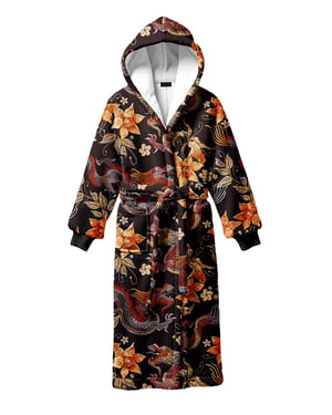 "Japanese Dragon" Sherpa badjas