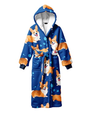 "Corgi" Sherpa badjas
