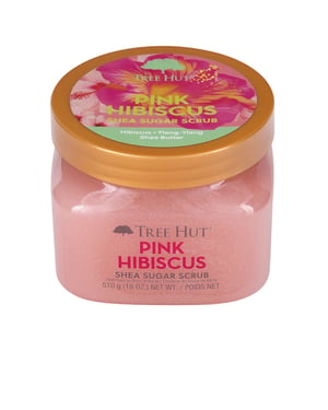 Roze Hibiscus Suikerscrub 510 gr